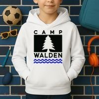 Camp Walden Summer Camp  Summer Camp Kids Hoodie thumb 2