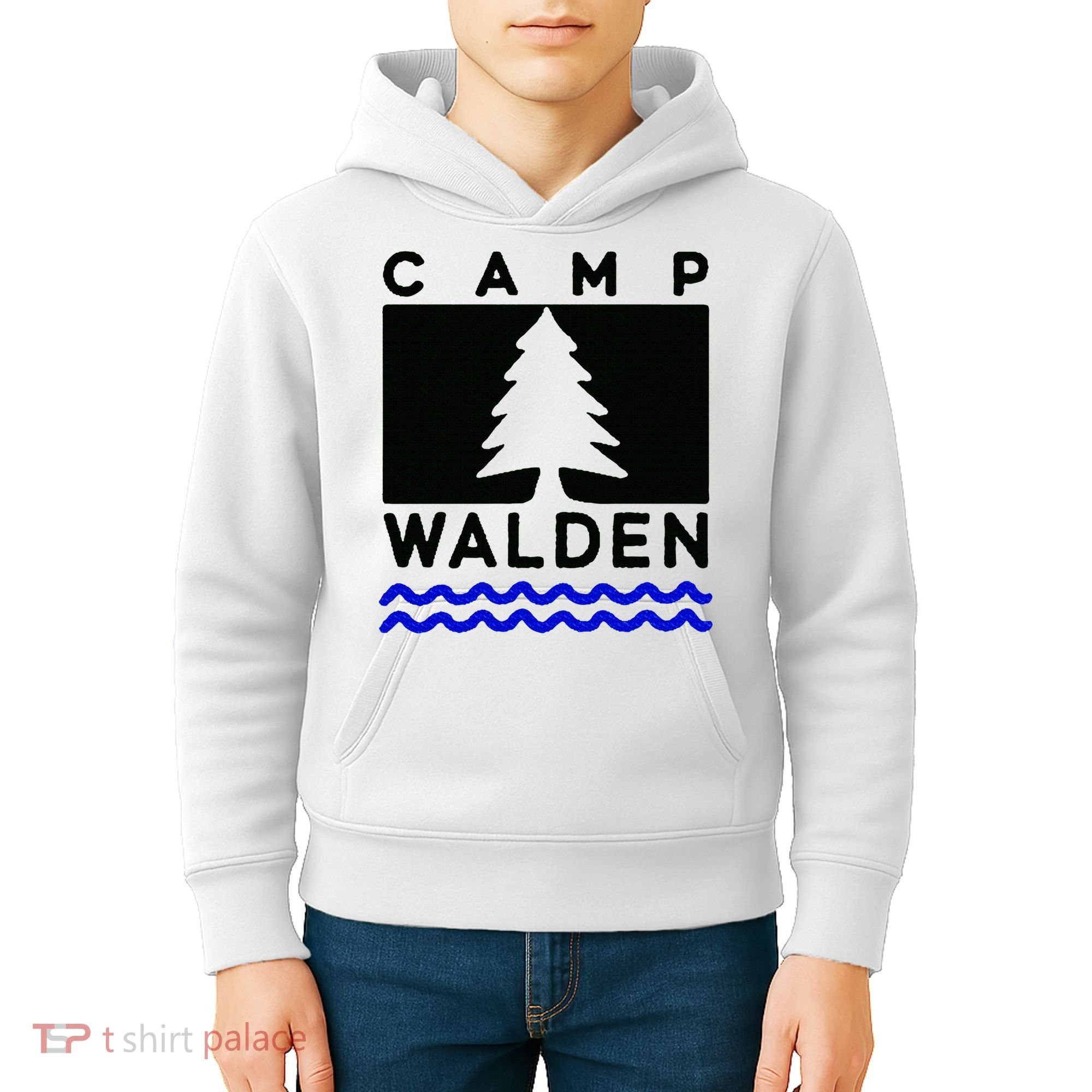 Camp Walden Summer Camp  Summer Camp Kids Hoodie