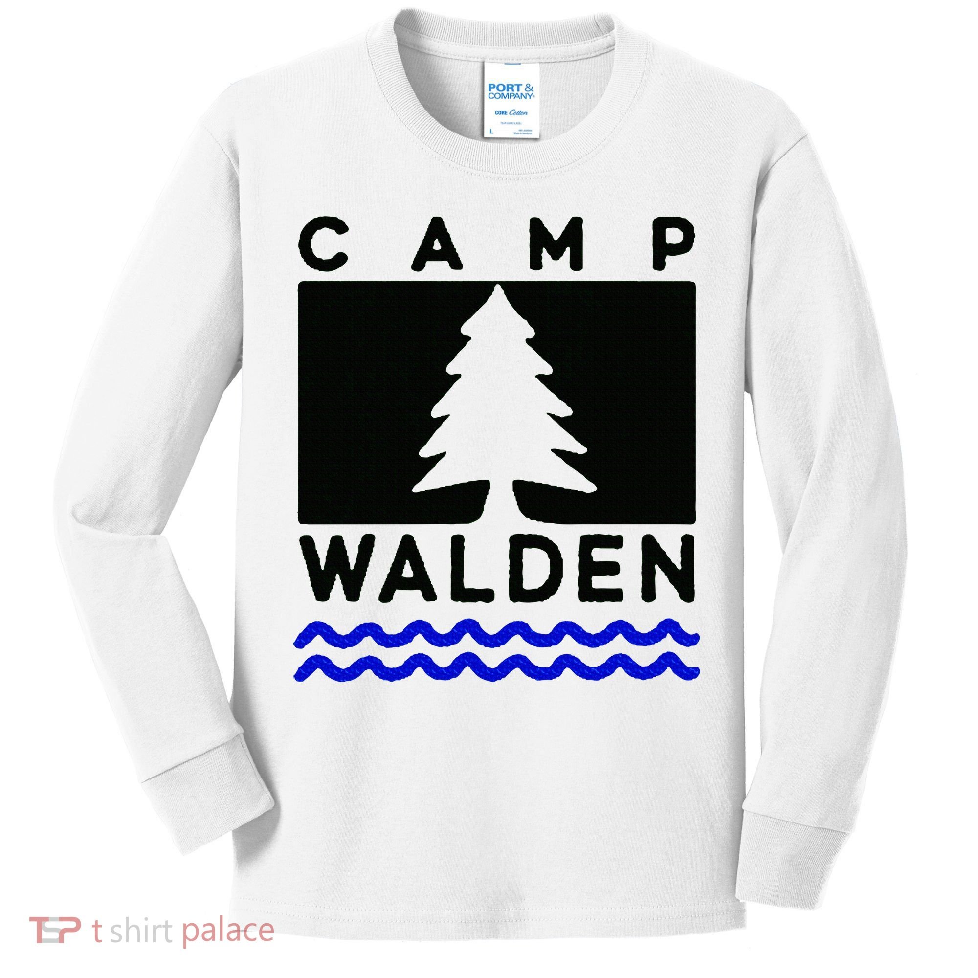 Camp Walden Summer Camp  Summer Camp Kids Long Sleeve Shirt