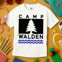 Camp Walden Summer Camp  Summer Camp Kids T-Shirt thumb 3