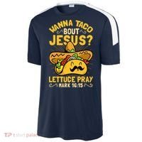 Christian Wanna Taco Bout Jesus Funny Sport-Tek Competitor United Soccer Jersey thumb 2