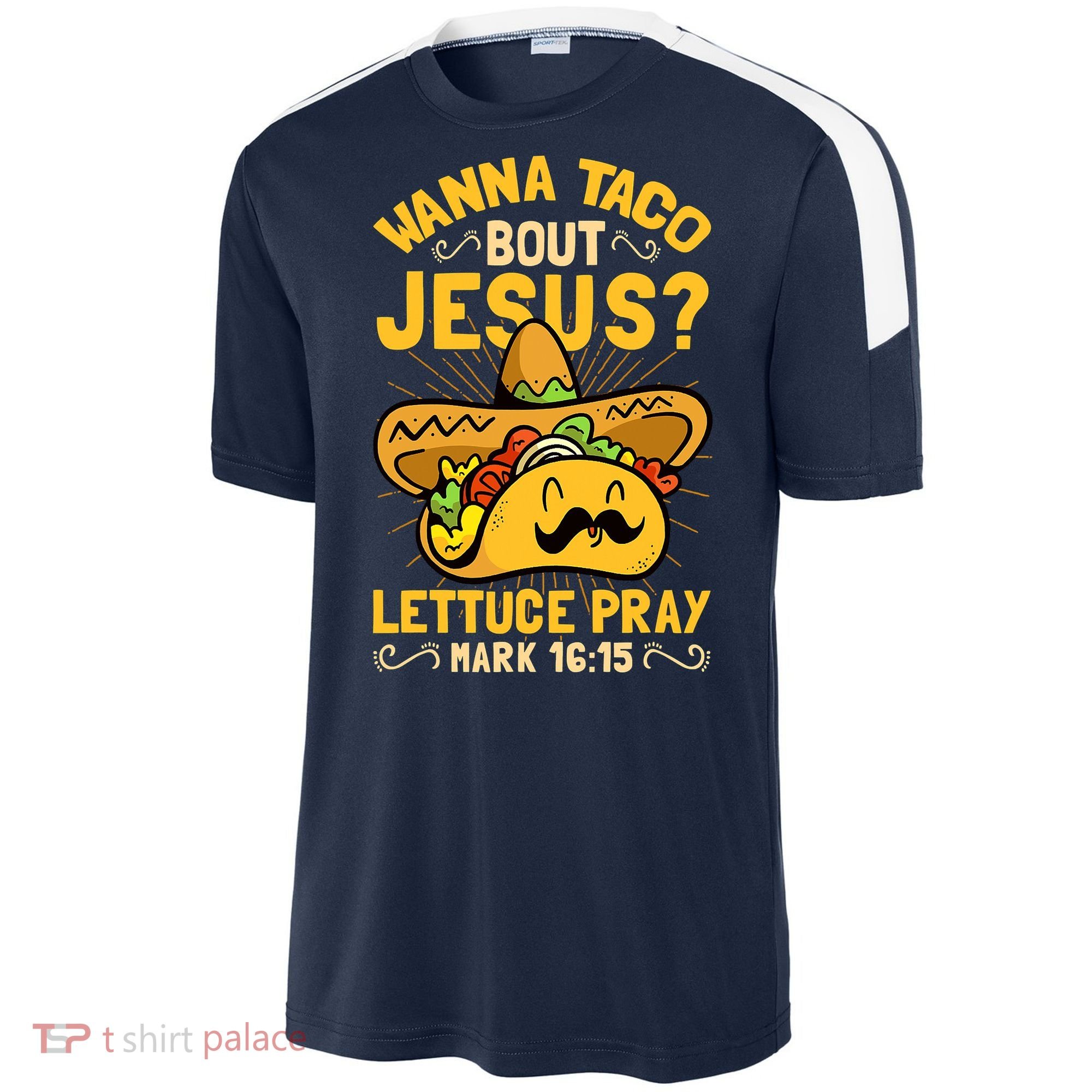 Christian Wanna Taco Bout Jesus Funny Sport-Tek Competitor United Soccer Jersey