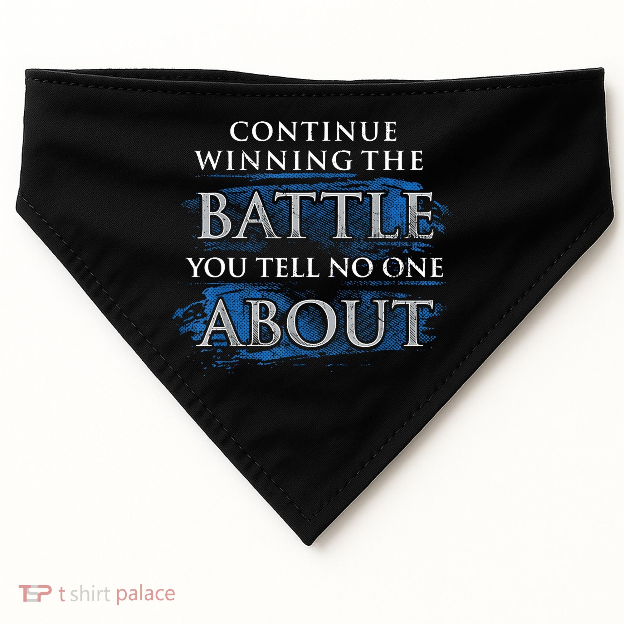 Continue Winning The Battle You Tell No One About USA-Made Doggie Bandana