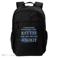 Continue Winning The Battle You Tell No One About Backpack thumb 0
