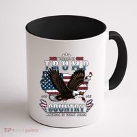 Classic Welcome To Trump Country Maga Eagle Coffee Mug thumb 1