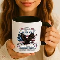 Classic Welcome To Trump Country Maga Eagle Coffee Mug thumb 3