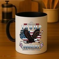 Classic Welcome To Trump Country Maga Eagle Coffee Mug thumb 4