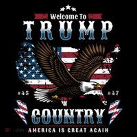 Classic Welcome To Trump Country Maga Eagle Coffee Mug thumb 5