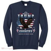 Classic Welcome To Trump Country Maga Eagle Sweatshirt thumb 0