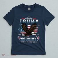 Classic Welcome To Trump Country Maga Eagle T-Shirt thumb 5