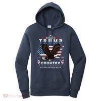 Classic Welcome To Trump Country Maga Eagle Women's Hoodie thumb 0
