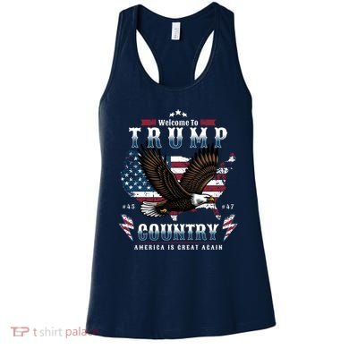 Classic Welcome To Trump Country Maga Eagle Women's Tank Top