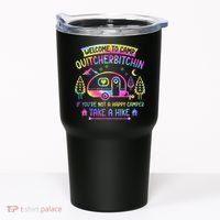 Camper Welcome To Camp Quitcherbitchin Funny Camping Life Tumbler thumb 0