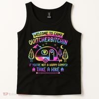 Camper Welcome To Camp Quitcherbitchin Funny Camping Life Tank Top thumb 2