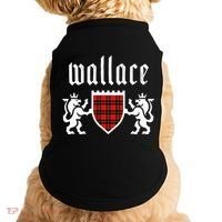Clan Wallace Tartan Scottish Plaid Wallace Family Doggie Tank thumb 0