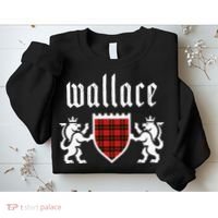 Clan Wallace Tartan Scottish Plaid Wallace Family Sweatshirt thumb 2