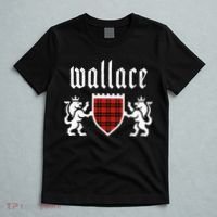 Clan Wallace Tartan Scottish Plaid Wallace Family T-Shirt thumb 5