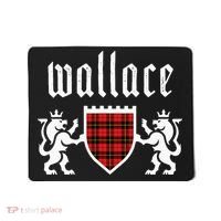 Clan Wallace Tartan Scottish Plaid Wallace Family Mousepad thumb 0
