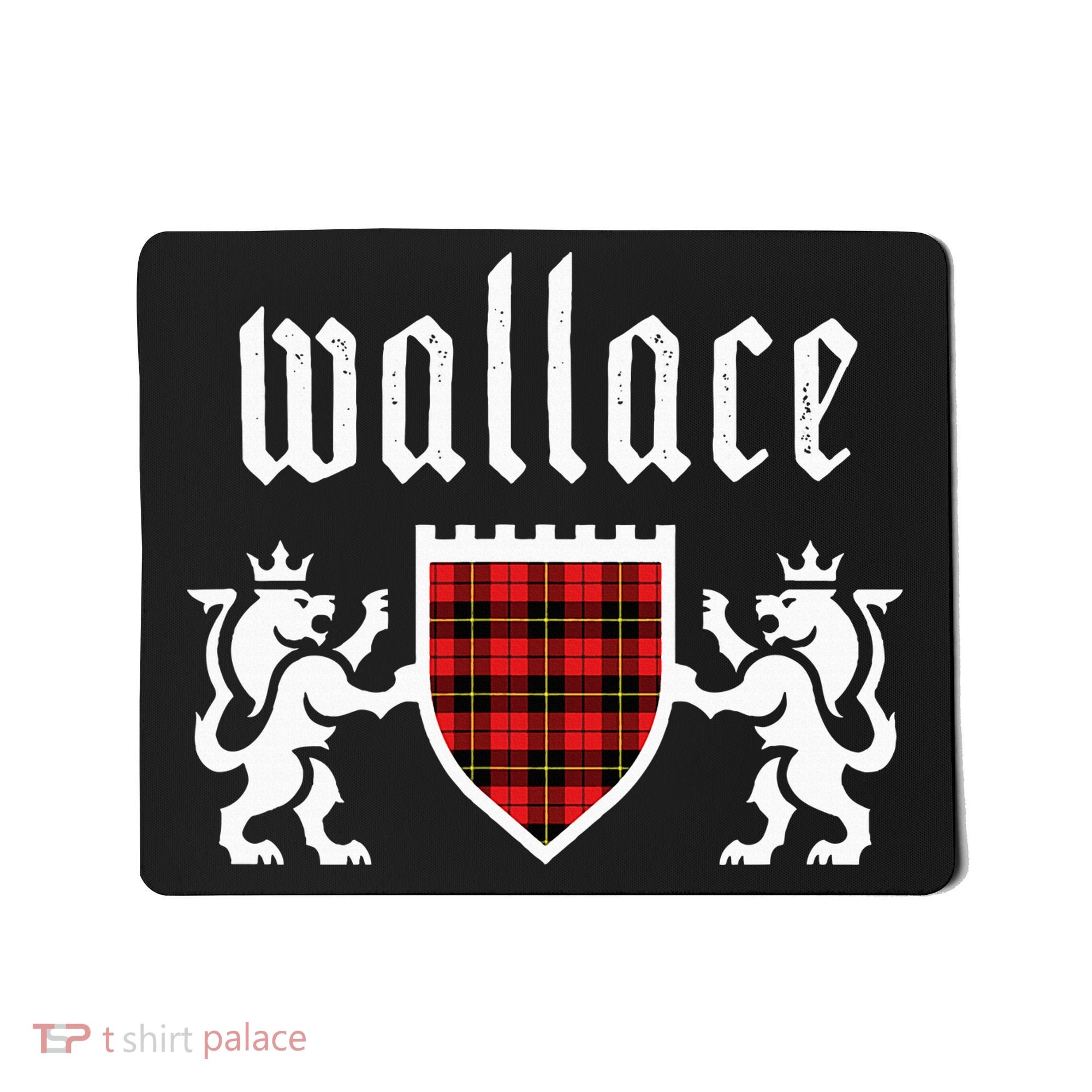 Clan Wallace Tartan Scottish Plaid Wallace Family Mousepad
