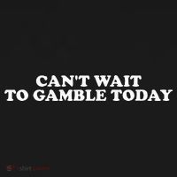 CanT Wait To Gamble Today Ornament thumb 1