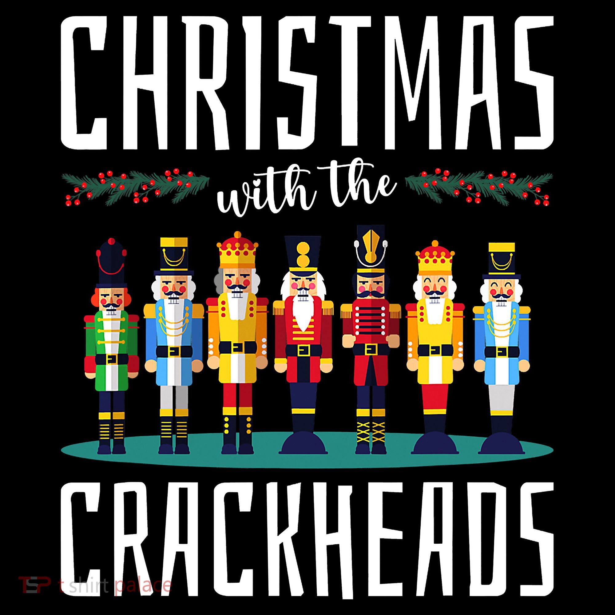 Christmas With The Crackheads Funny Family Ugly Nutcracker Women's Hoodie