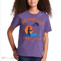 Can't Work Today My Arm Is In A Cast Funny Fishing Kids T-Shirt thumb 2