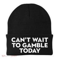 CanT Wait To Gamble Today Beanie thumb 0