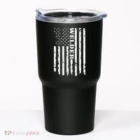 Cool Welding US Flag Art For Welder Welding Tumbler thumb 0