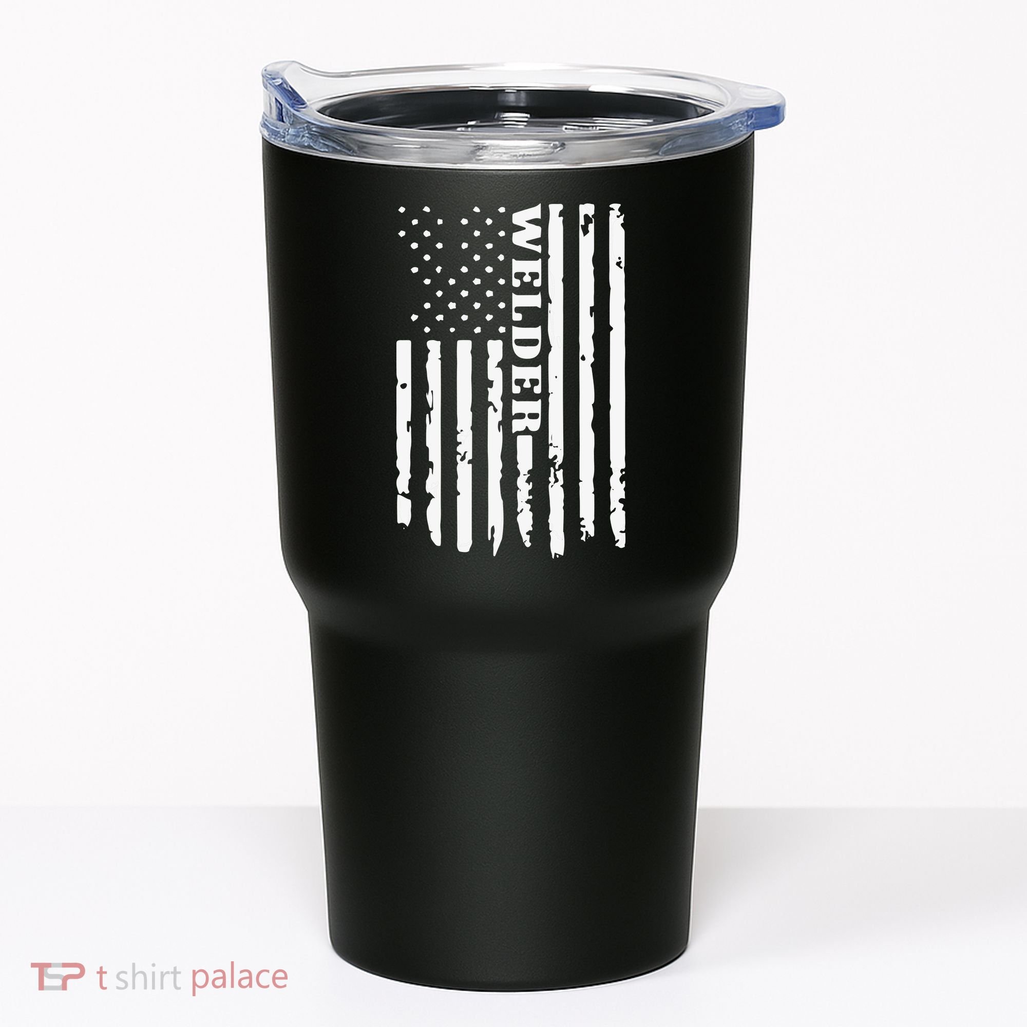 Cool Welding US Flag Art For Welder Welding Tumbler