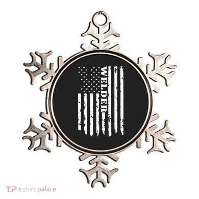 Cool Welding US Flag Art For Welder Welding Ornament