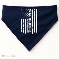 Cool Welding US Flag Art For Welder Welding USA-Made Doggie Bandana thumb 0