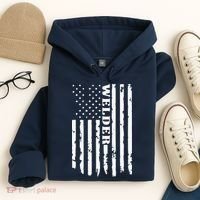 Cool Welding US Flag Art For Welder Welding Hoodie thumb 4