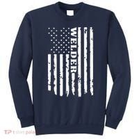 Cool Welding US Flag Art For Welder Welding Sweatshirt thumb 0