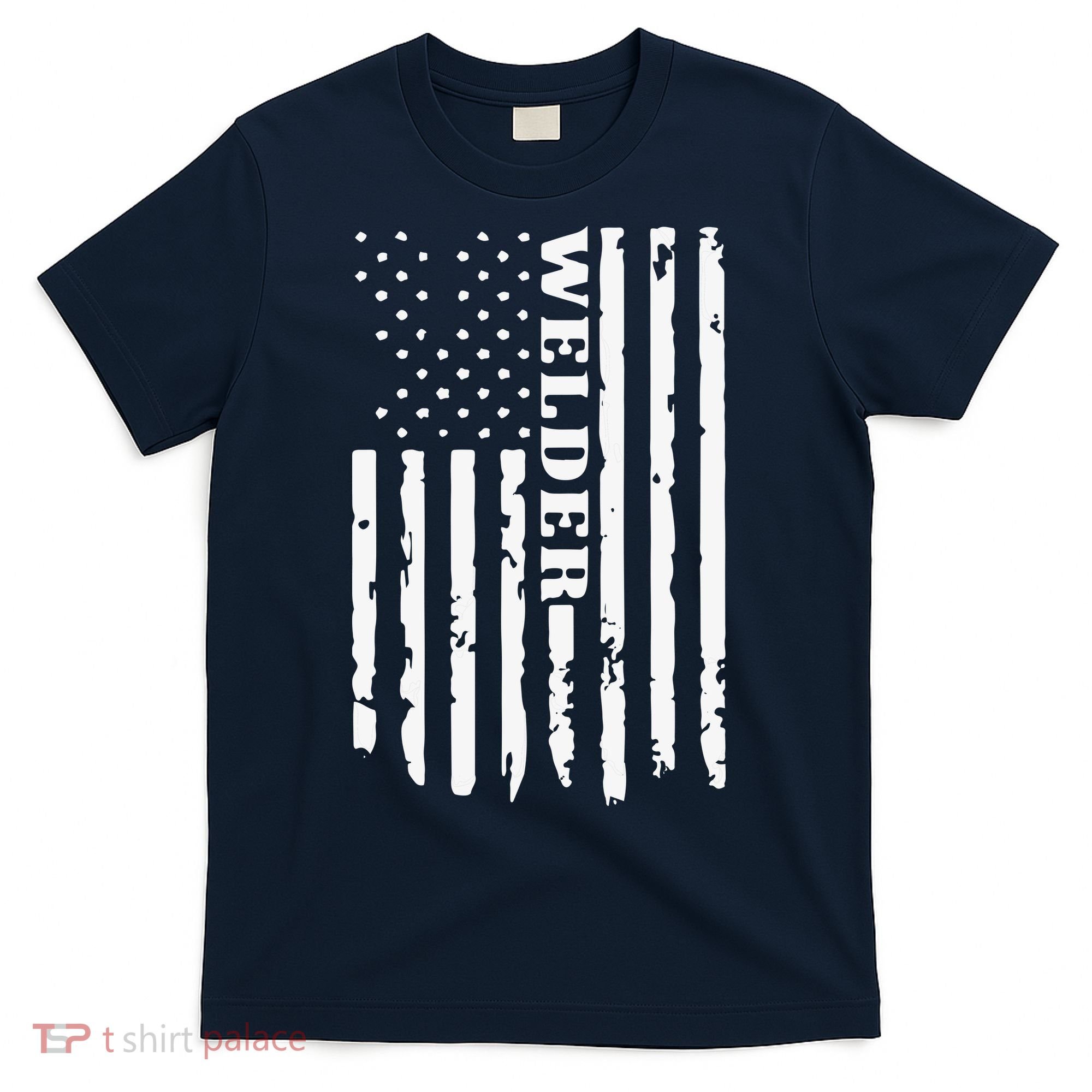 Cool Welding US Flag Art For Welder Welding T-Shirt