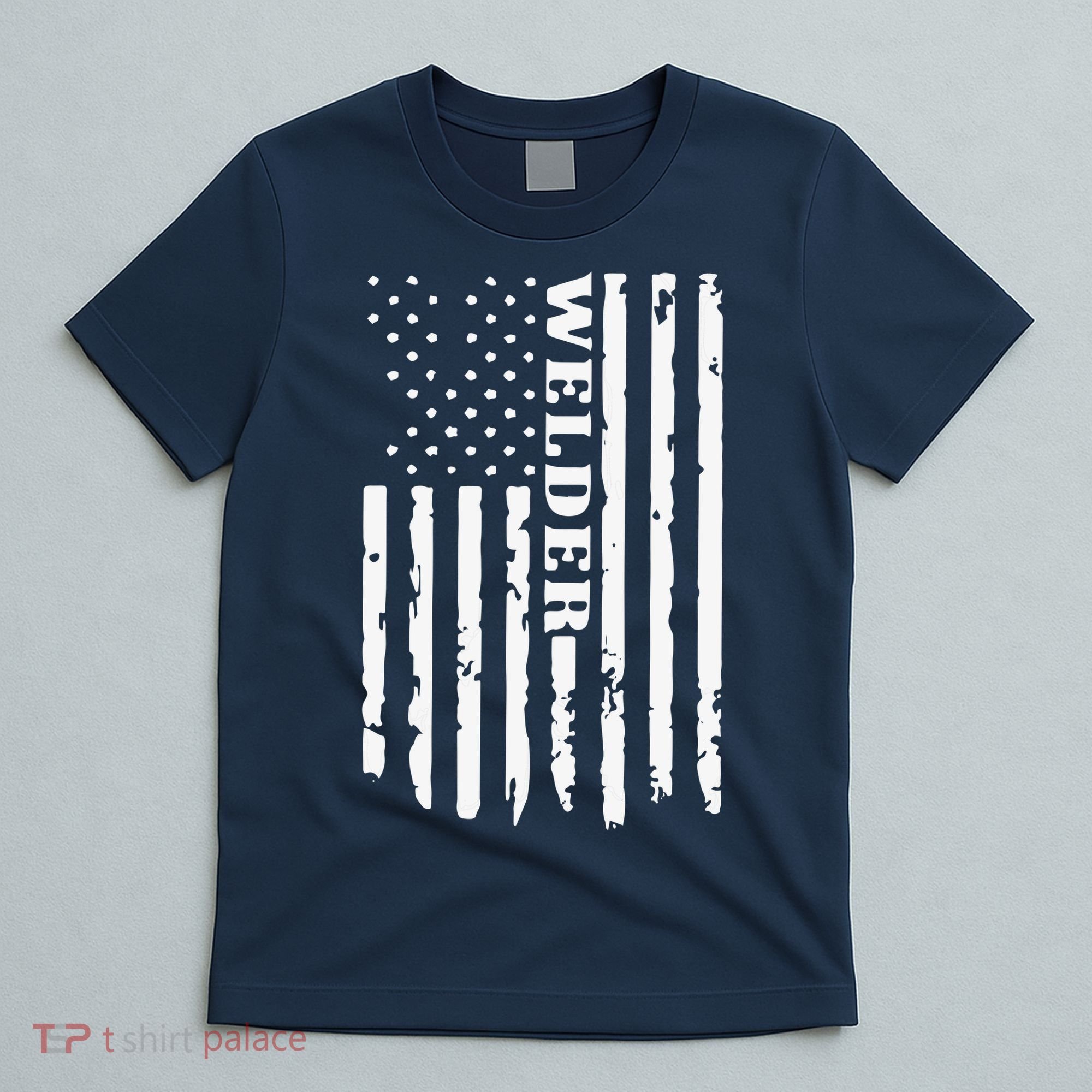 Cool Welding US Flag Art For Welder Welding T-Shirt