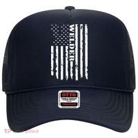 Cool Welding US Flag Art For Welder Welding Hat thumb 0