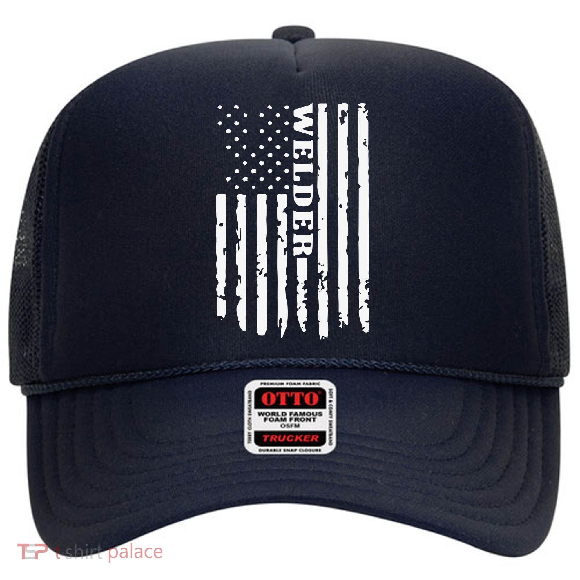 Cool Welding US Flag Art For Welder Welding Hat
