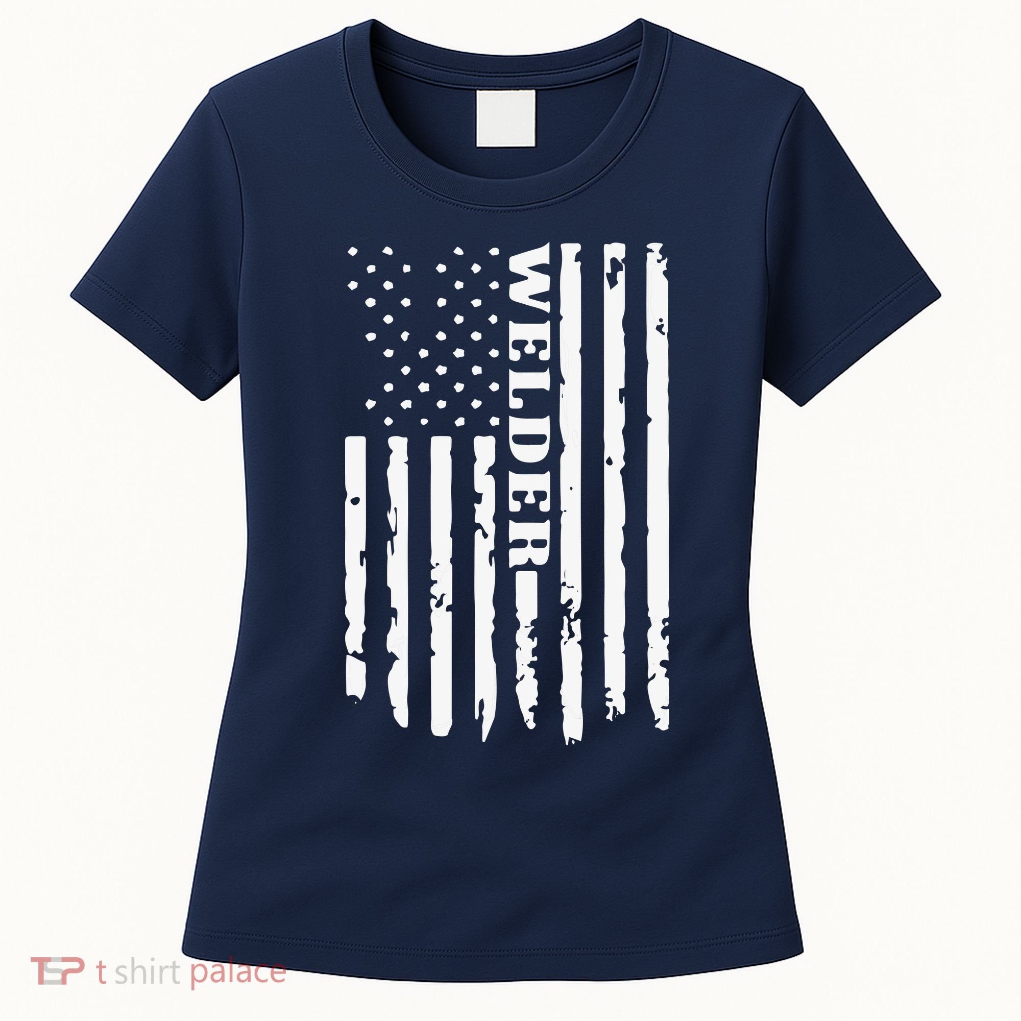 Cool Welding US Flag Art For Welder Welding Women's T-Shirt