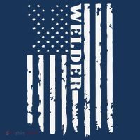 Cool Welding US Flag Art For Welder Welding Kids Sweatshirt thumb 2