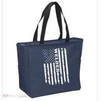 Cool Welding US Flag Art For Welder Welding Tote Bag thumb 2