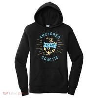Coastie Wife Us Coast Guard Uscg Gift Anchored To Cool Gift Women's Hoodie thumb 0