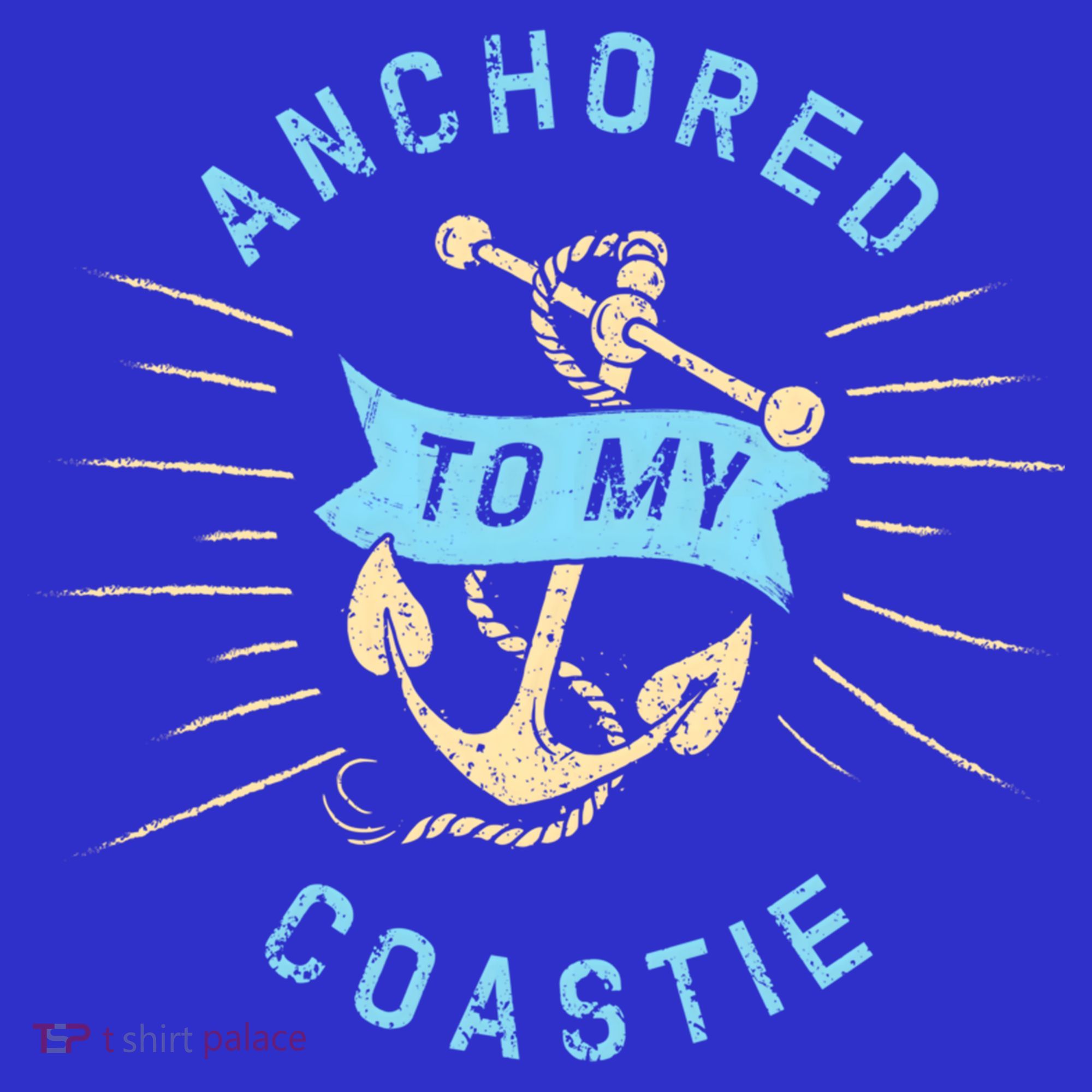 Coastie Wife Us Coast Guard Uscg Gift Anchored To Cool Gift T-Shirt