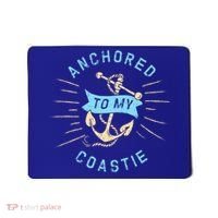 Coastie Wife Us Coast Guard Uscg Gift Anchored To Cool Gift Mousepad thumb 0