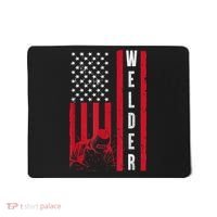 Cool Welding US Flag Art For Men Women Welder Welding Lover Mousepad thumb 0