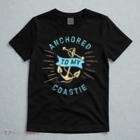Coastie Wife Us Coast Guard Uscg Anchored To T-Shirt thumb 5