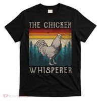 Chicken Whisperer Vintage Retro Chicken Farmer T-Shirt thumb 0