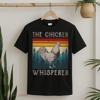 Chicken Whisperer Vintage Retro Chicken Farmer T-Shirt thumb 2
