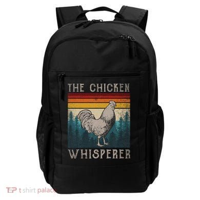 Chicken Whisperer Vintage Retro Chicken Farmer Backpack