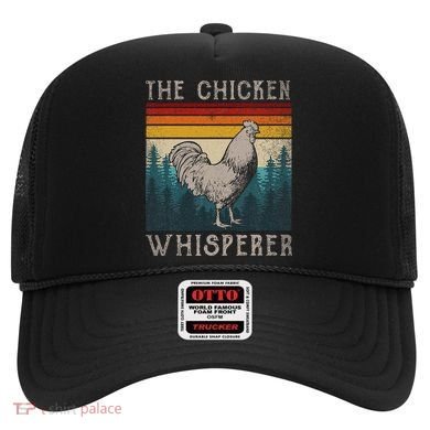 Chicken Whisperer Vintage Retro Chicken Farmer Hat