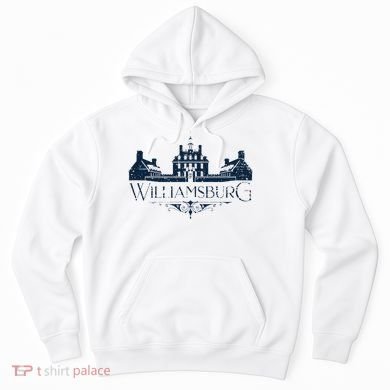 Colonial Williamsburg Virginia Vintage Distressed Style Hoodie